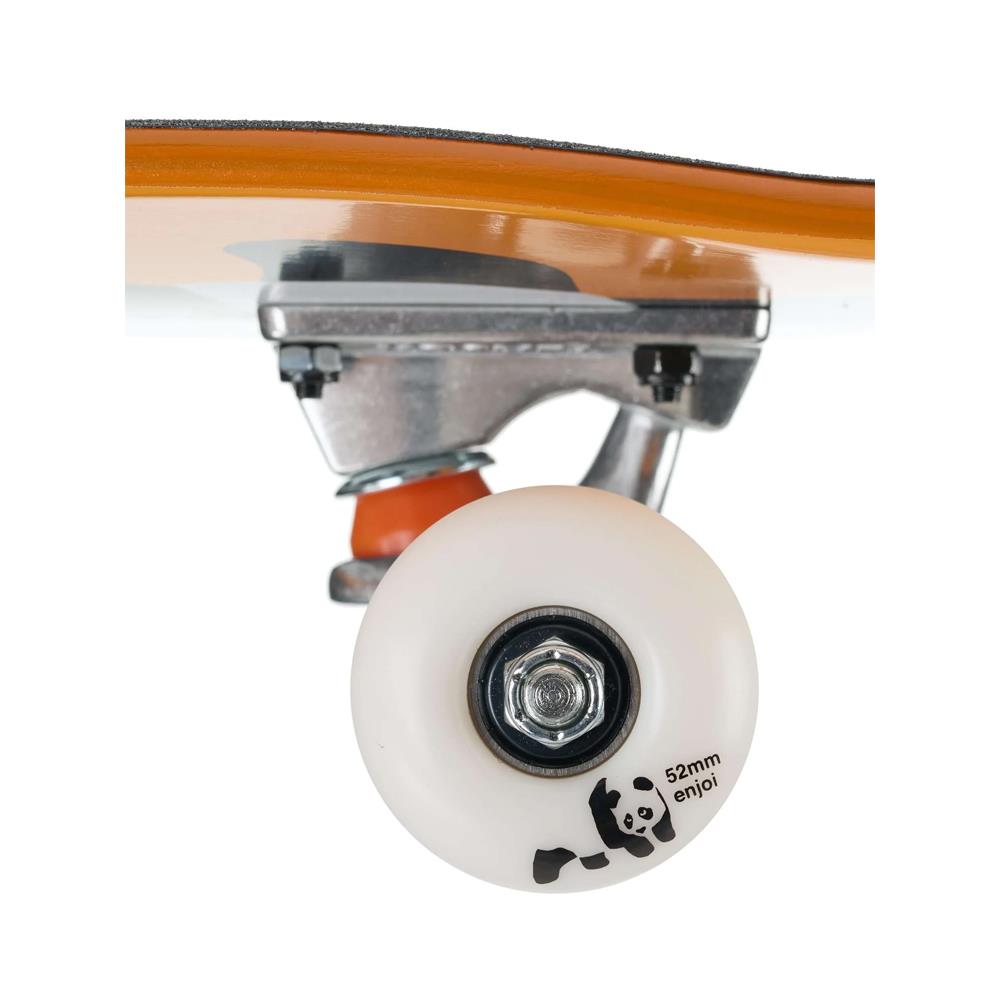 Enjoi Panda FP Factory Complete Skateboard Orange 7.75''