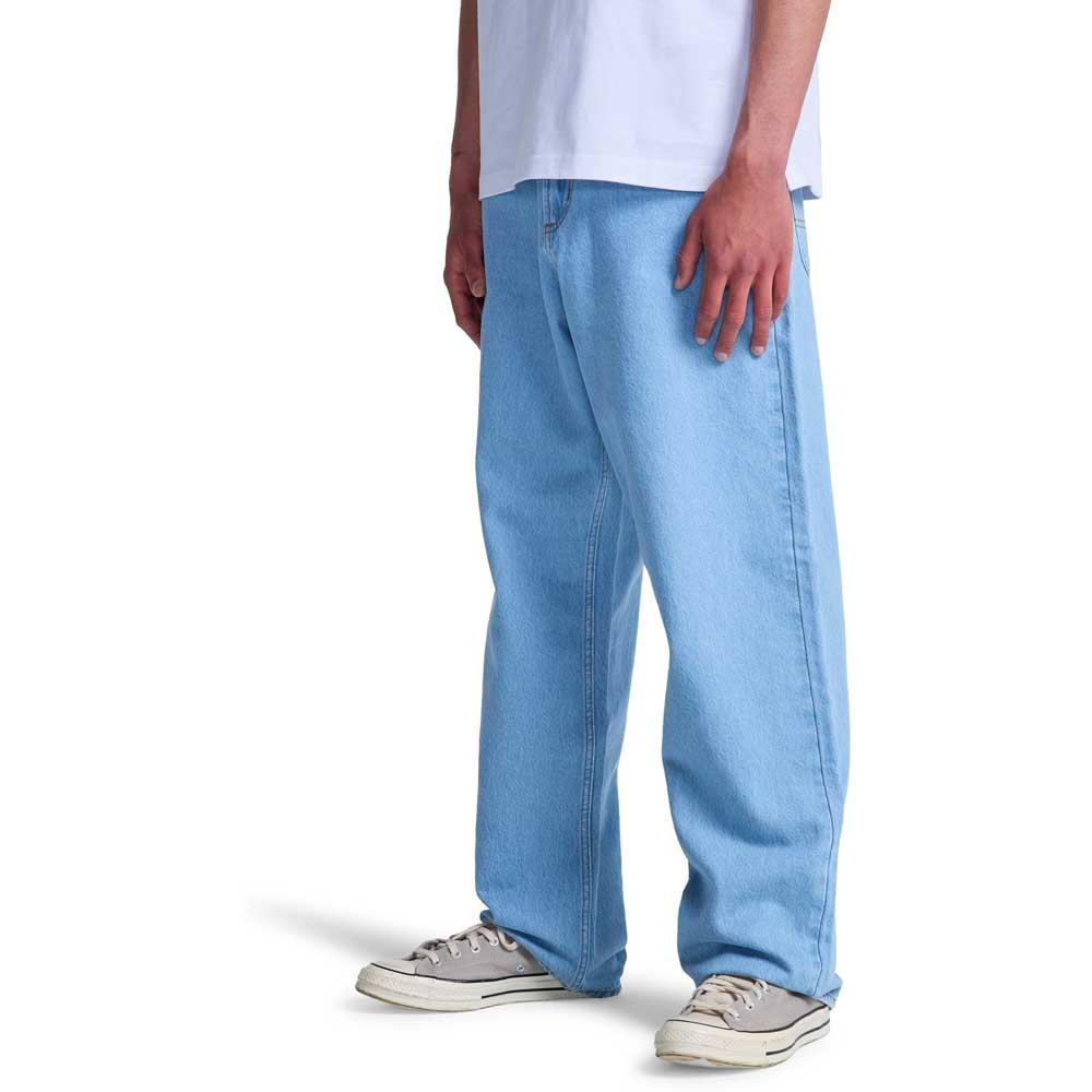 RVCA Skate Denim 5 Pocket Jeans Bleach Wash