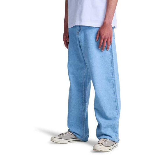 RVCA Skate Denim 5 Pocket Jeans Bleach Wash