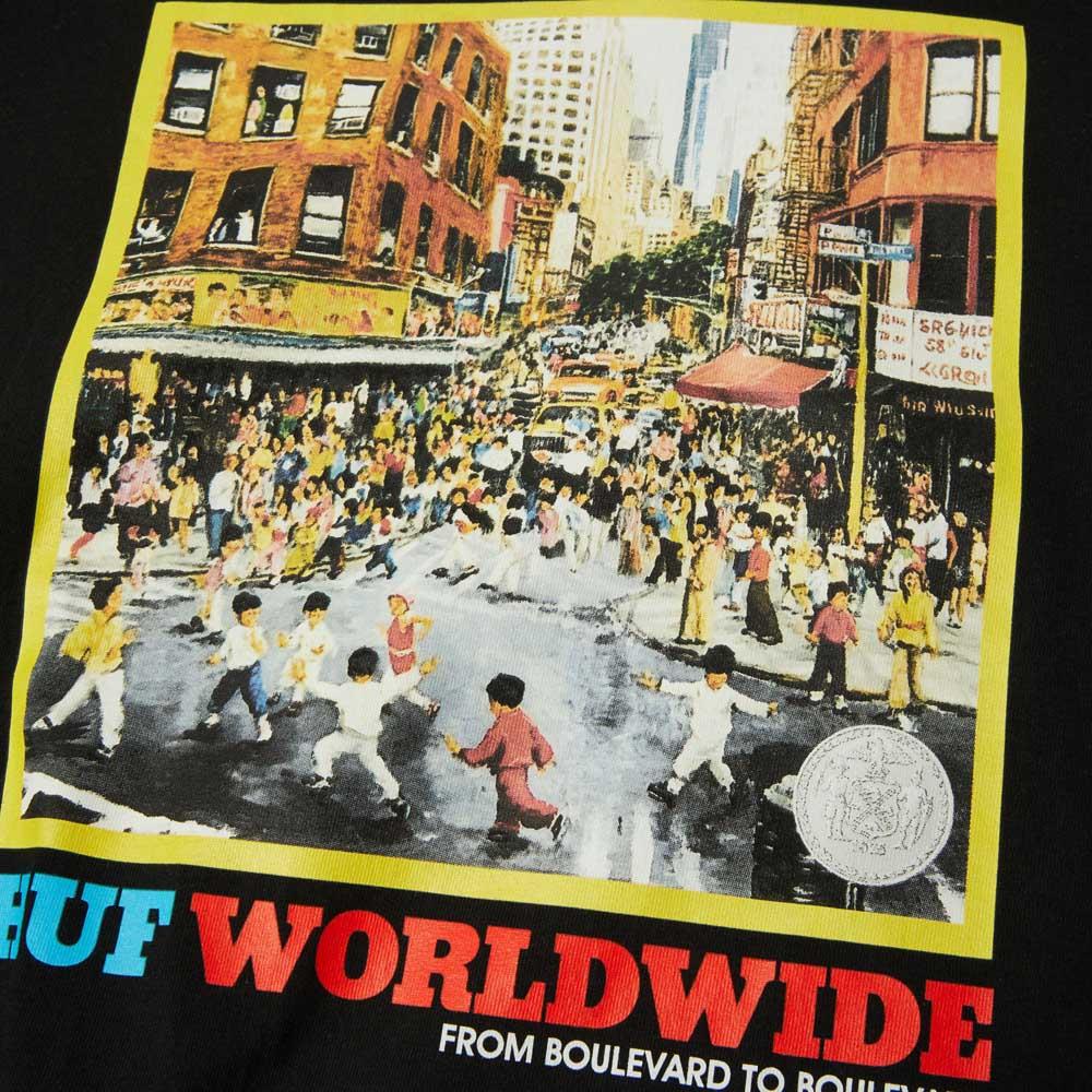 Huf Tales Short Sleeve T-Shirt Black
