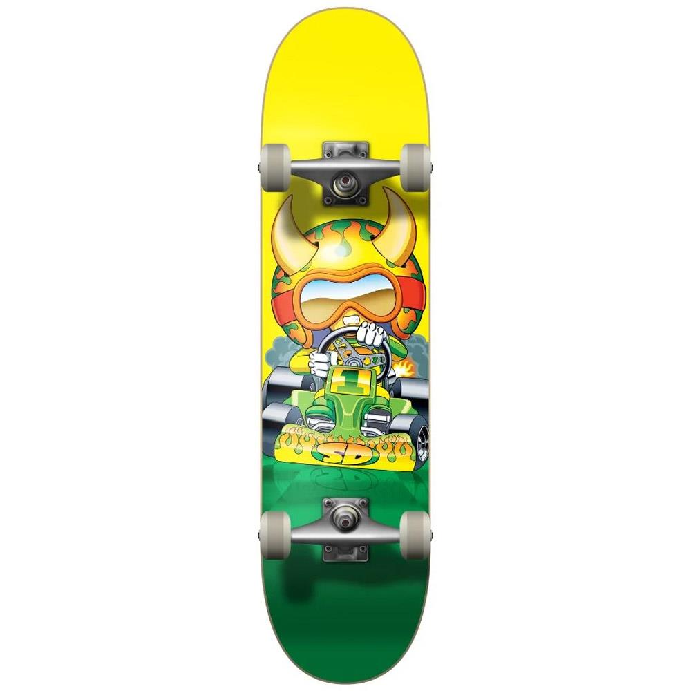 Speed Demons Go Kart Soft Top Factory Complete Skateboard Multi 6.75''