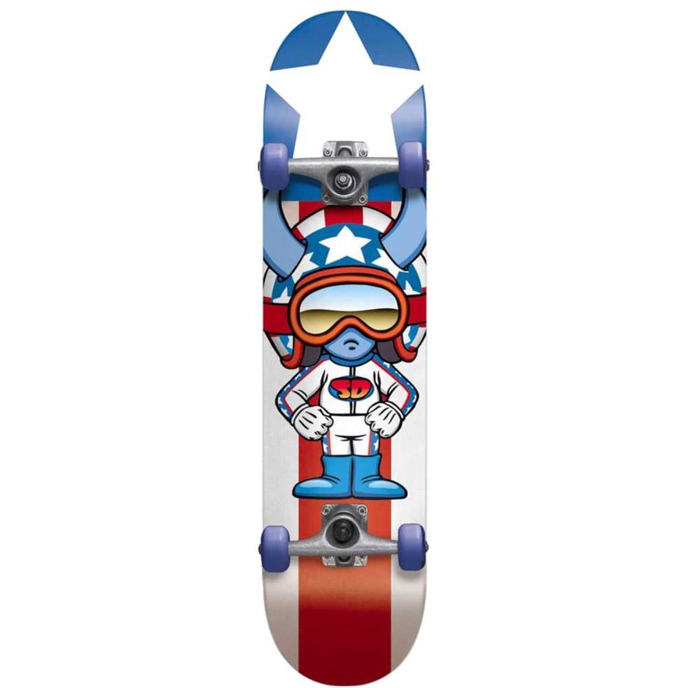 Speed Demons Stars Factory Complete Skateboard Multi 7.75"