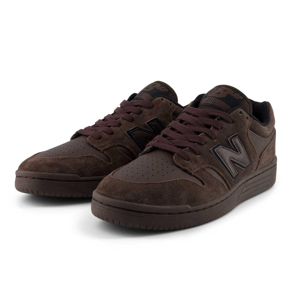 New Balance Numeric 480 Skate Shoes Chocolate Brown