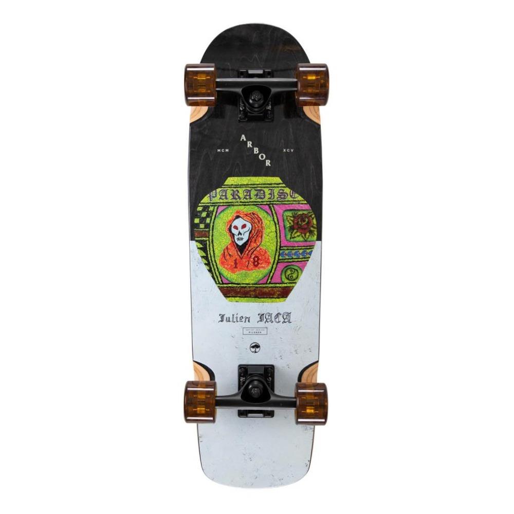 Arbor Cruiser Complete Skateboard Julien Jaca Pilsner Multi 28.75"