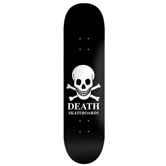 Death Black OG Skull Skateboard Deck 8.75"