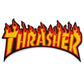 Thrasher Magazine Logo Patch Flame Logo 4.5"