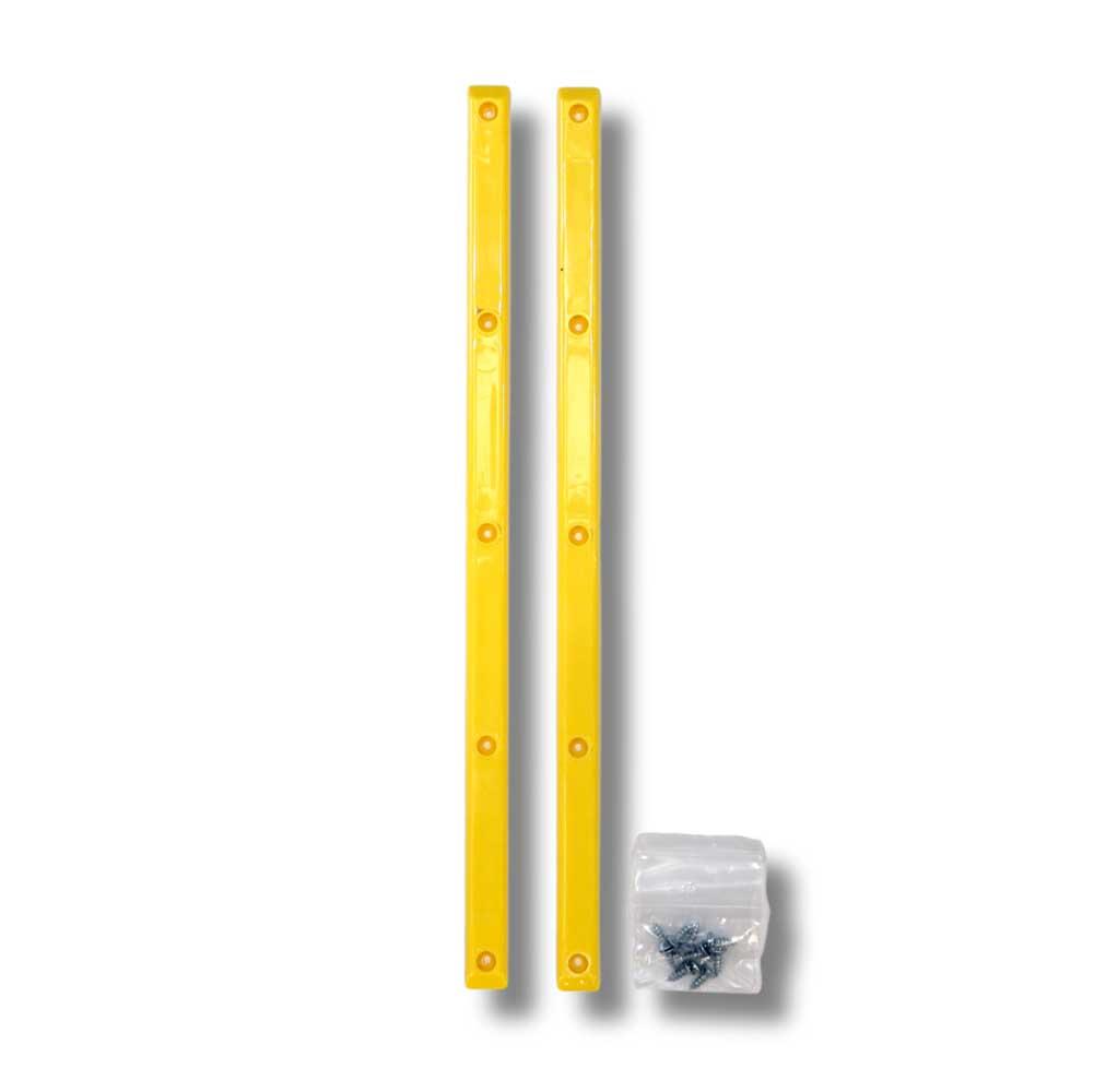 G-Tool Skateboard Rails 2 Pack Low Profile Yellow