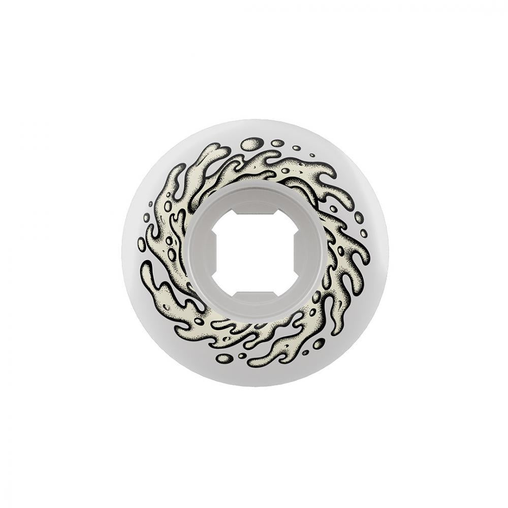 Slime Balls Wheels Sour Milk Mini Chubbies 99a White 45mm
