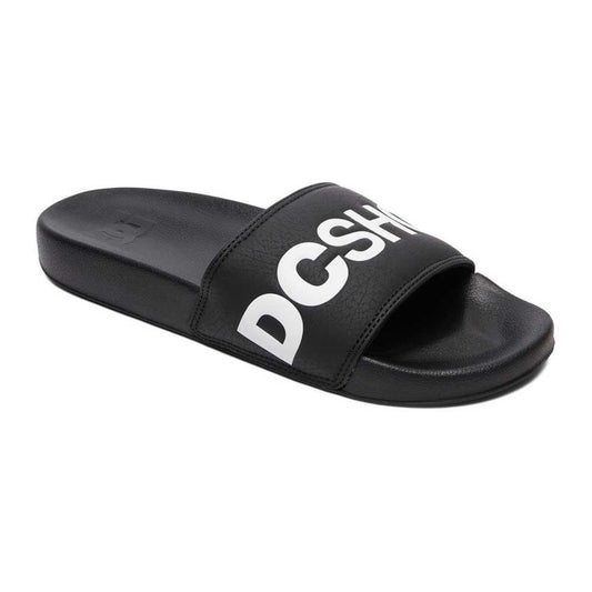 DC Shoe Co Slide Sandals Black White