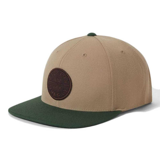 Brixton Oath III Khaki Primal Green Cap One Size