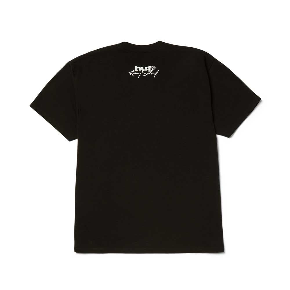 HUF x Kenny Scharf  Mean Guy T-Shirt Black