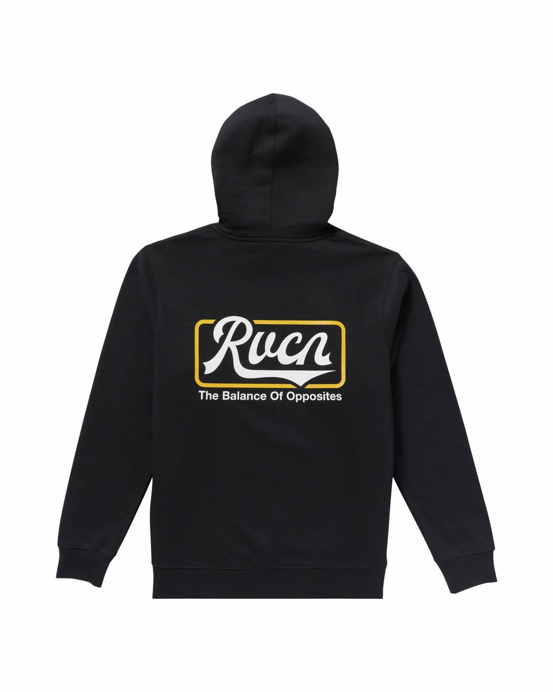 RVCA Frame Up Hooded Sweatshirt Black