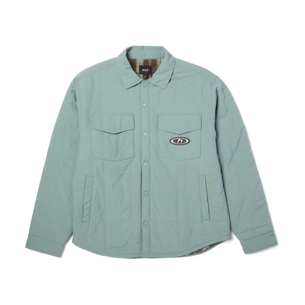 HUF Villard Shacket Steel Blue