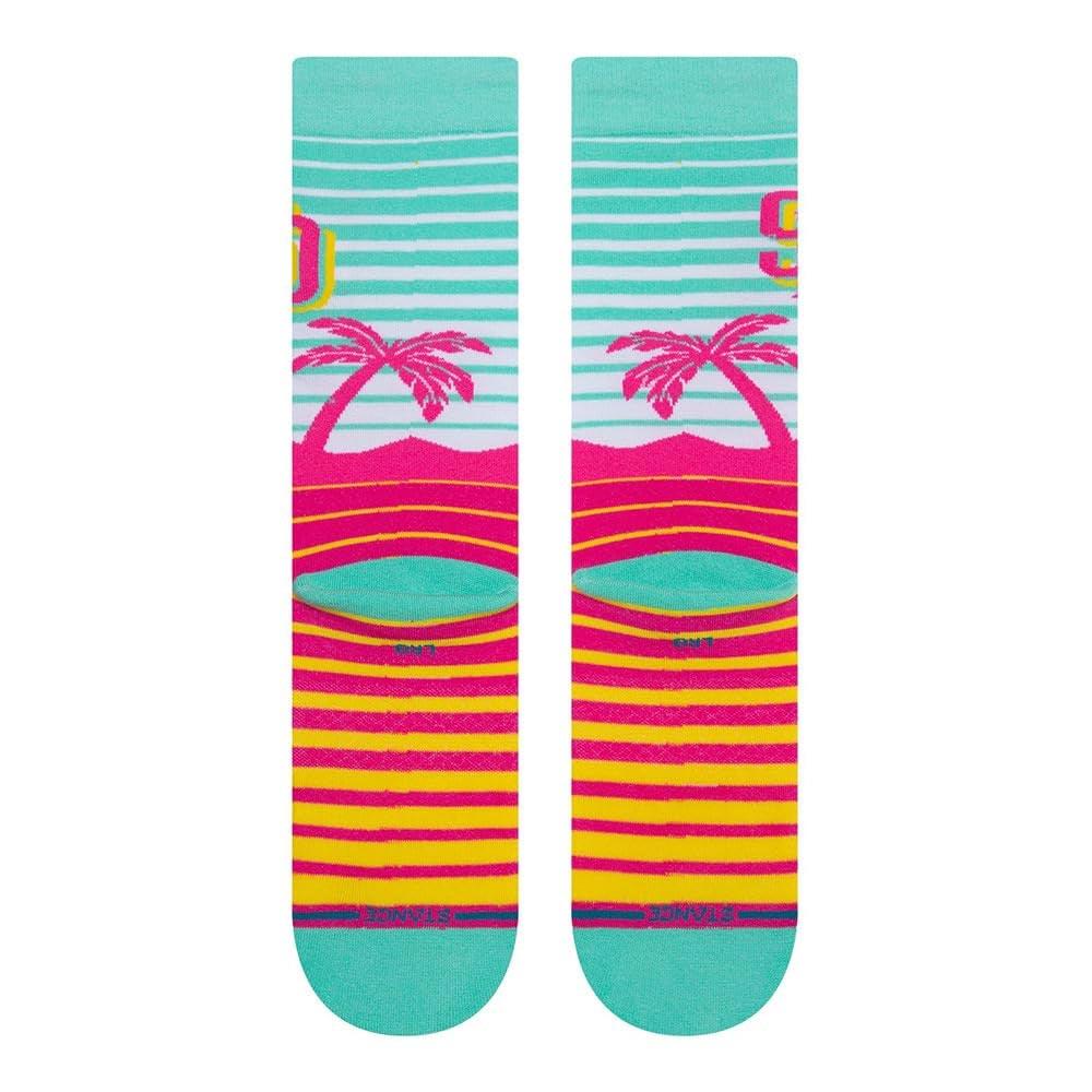 Stance Socks Diego Padres City Connect Crew Teal Large