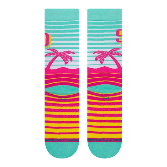 Stance Socks Diego Padres City Connect Crew Teal Large