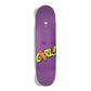 Girl Geering Blammo Skateboard Deck Purple G045 8"