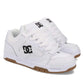 DC Coiler White Black Gum Skate Shoes
