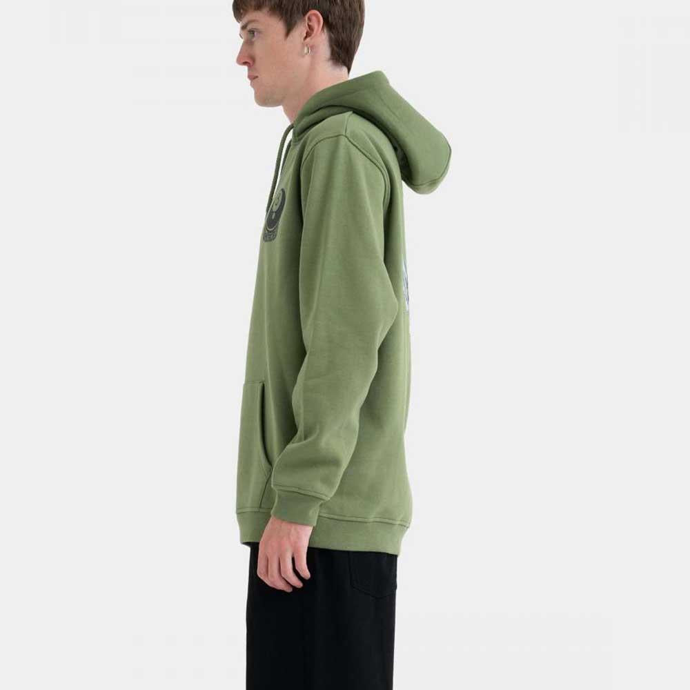 Santa Cruz Winkowski 8 Ball Samurai Hooded Sweatshirt Dill Green
