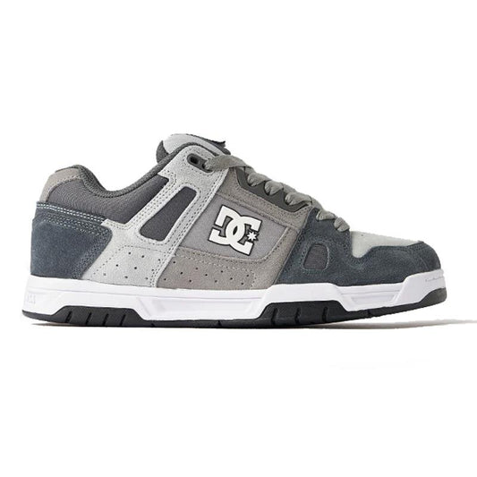 DC Shoe Co Stag Skate Shoes Grey