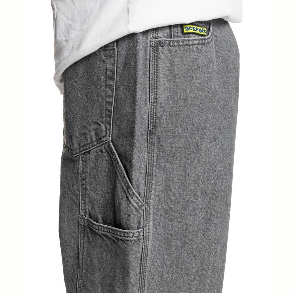 DC Shoe Co Worker Baggy Carpenter Pants Medium Grey