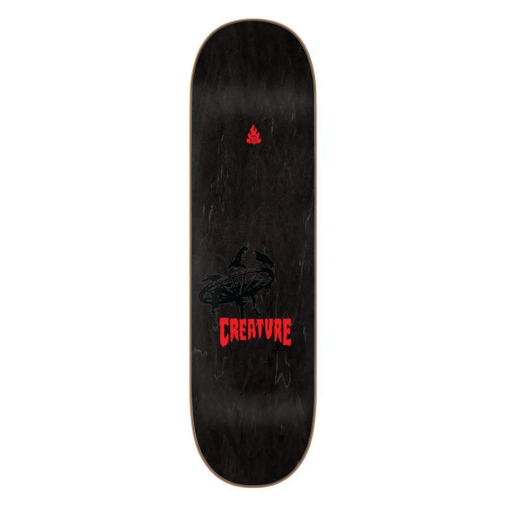 Creature Pro Skateboard Deck Baekkel Wasteland Pro Black/Red/Yellow 8.6"