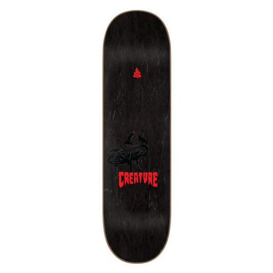 Creature Pro Skateboard Deck Baekkel Wasteland Pro Black/Red/Yellow 8.6"