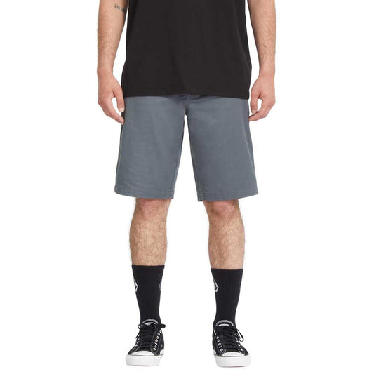 Volcom Frickin Modern Stretch Short 21 Dark Slate