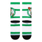 Stance Socks Prep Boston Celtics Green Large