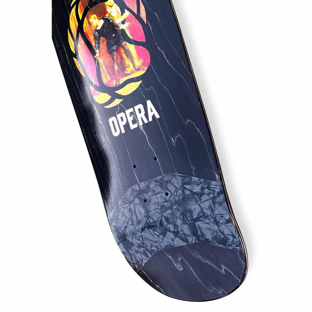 Opera Skateboards Back Stage Ex7 Slick Shield Skateboard Deck Multi Colour 10"