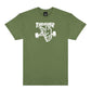 Thrasher x Spitfire T-Shirt Thrash & Burn Military Green