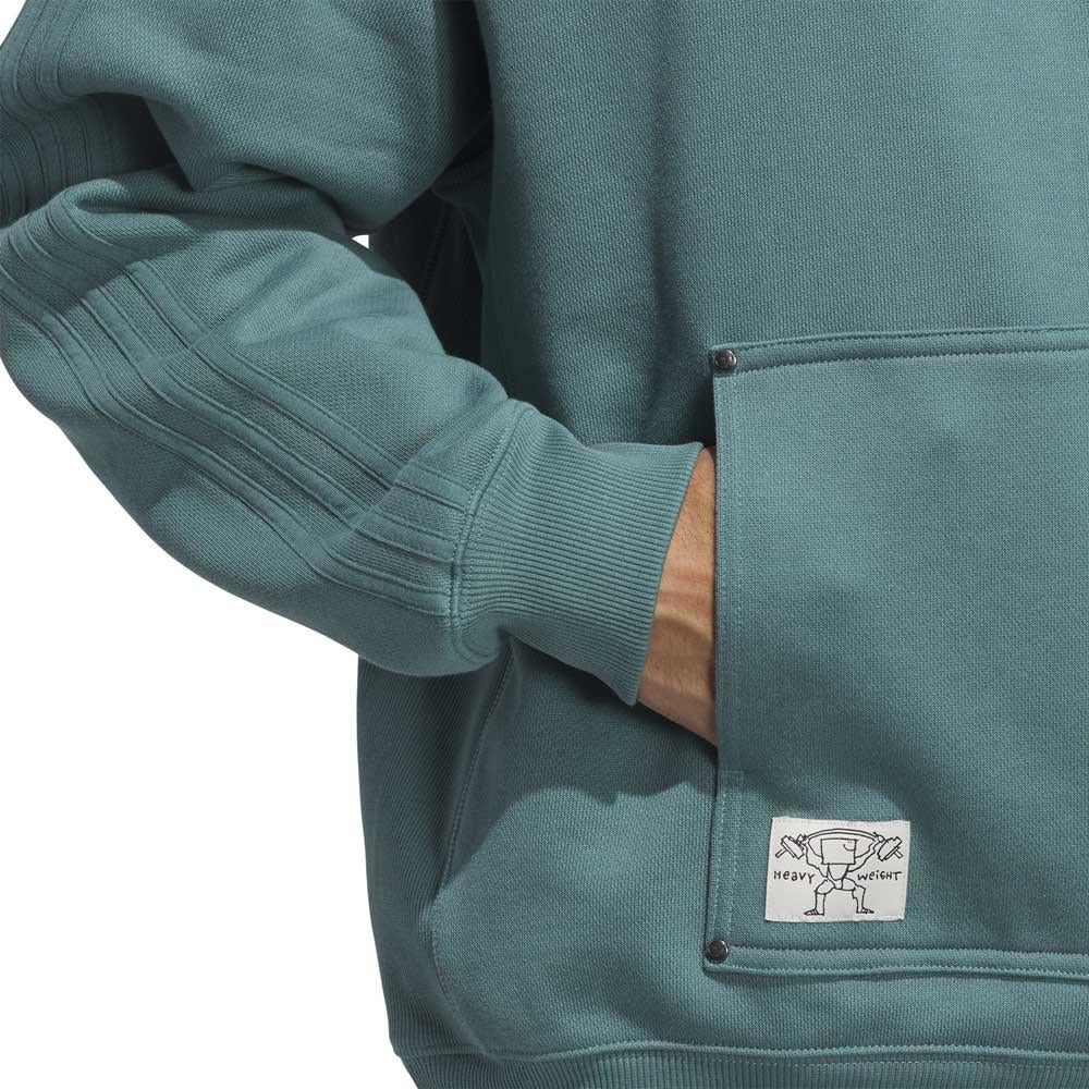 Adidas Skateboarding Shmoofoil Heavyweight Hooded Sweatshirt Preloved Teal