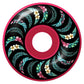 Spitfire Team Floral Skateboard Wheels Formula Four 99A Classic Pink 52mm