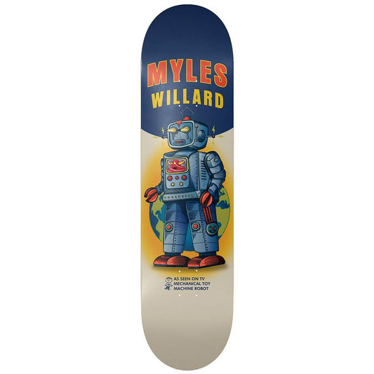 Toy Machine Myles Willard 'Robot' Skateboard Deck 8.13"