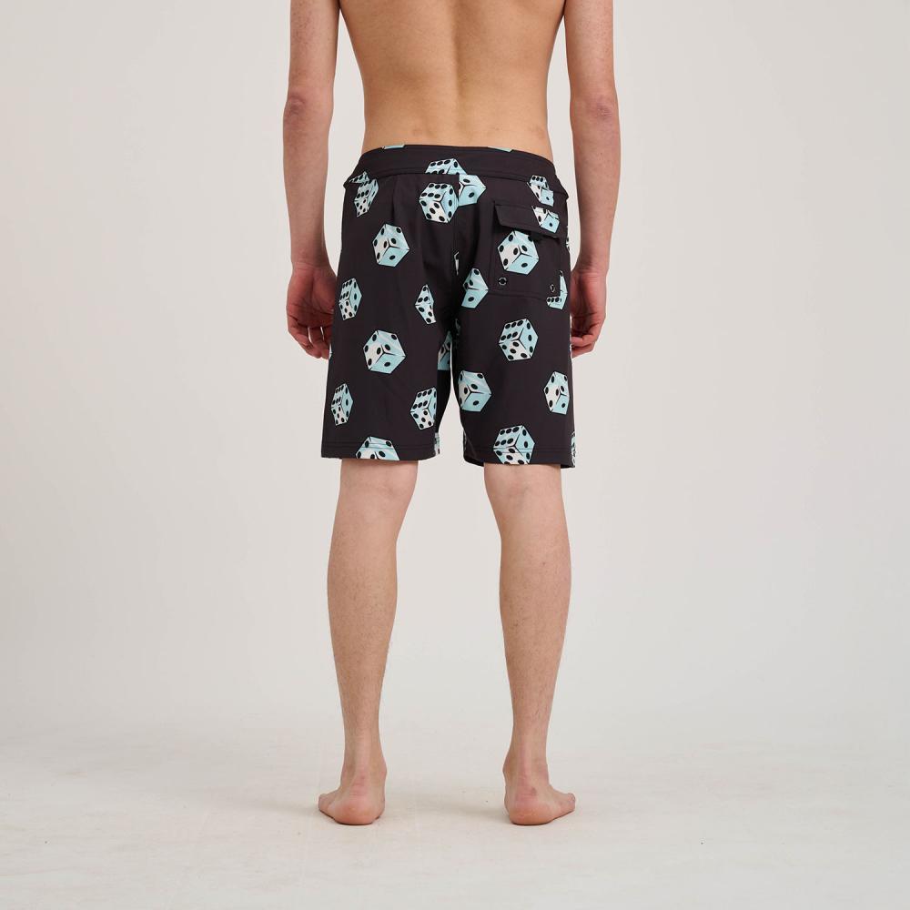 Santa Cruz Skateboards Boardshorts Flaming Strip Big Dice