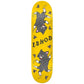 Real Ishod Kitten Scratch Twin Tail Skateboard Deck Yellow 8.0"