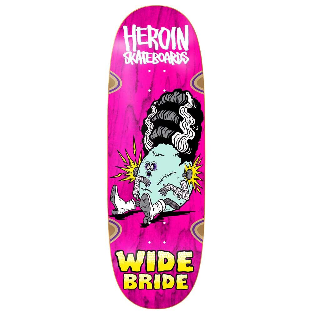 Heroin Skateboards Wide Bride Skateboard Deck Multi 10.4”