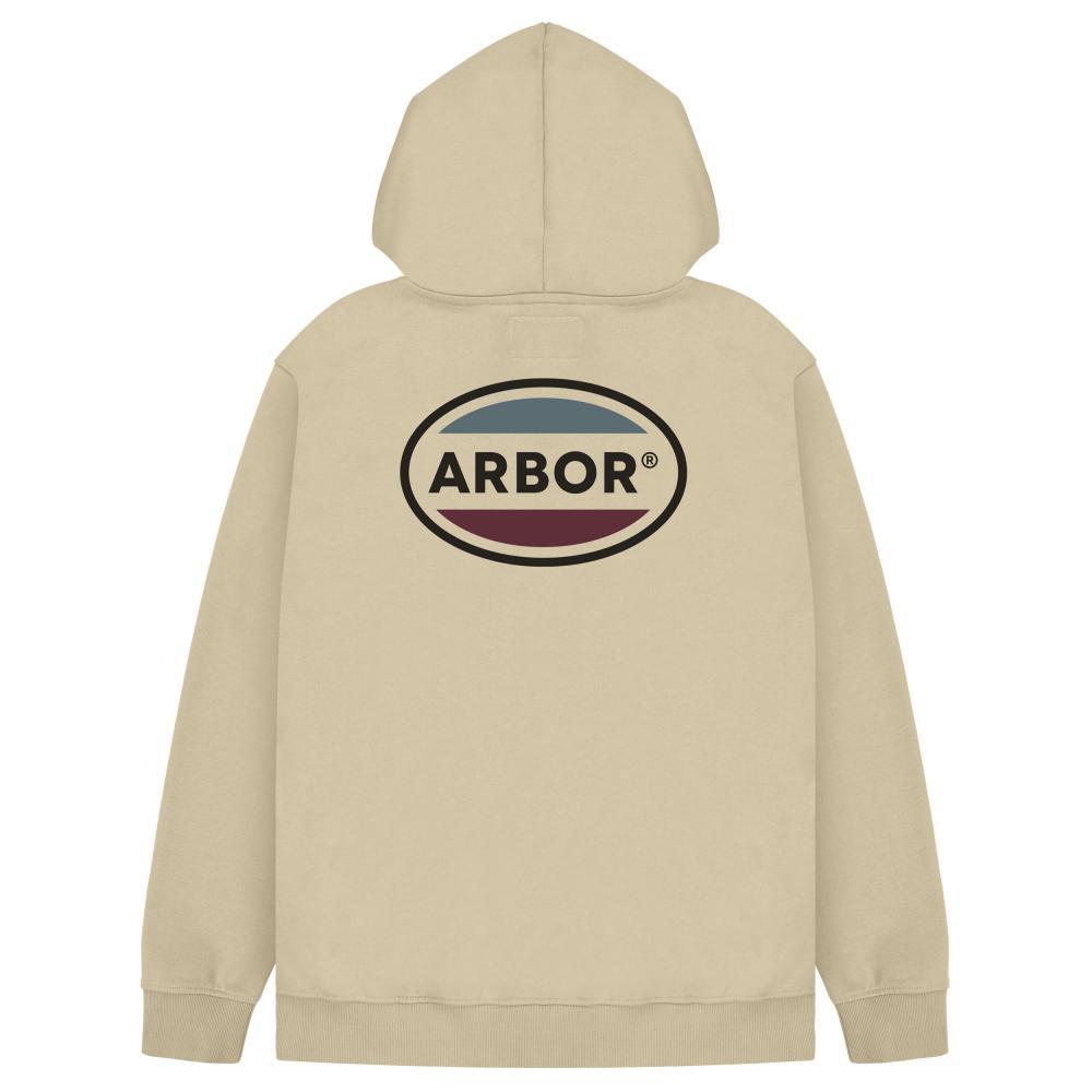 Arbor Skateboards Hood Foundry Hooded Sweatshirt Sand