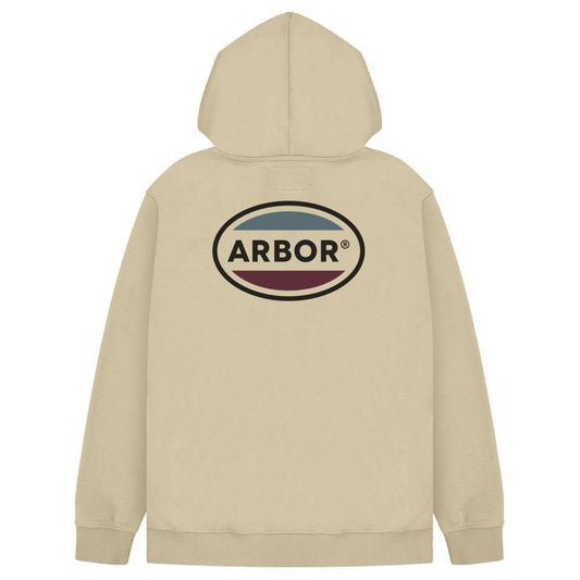 Arbor Skateboards Hood Foundry Hooded Sweatshirt Sand