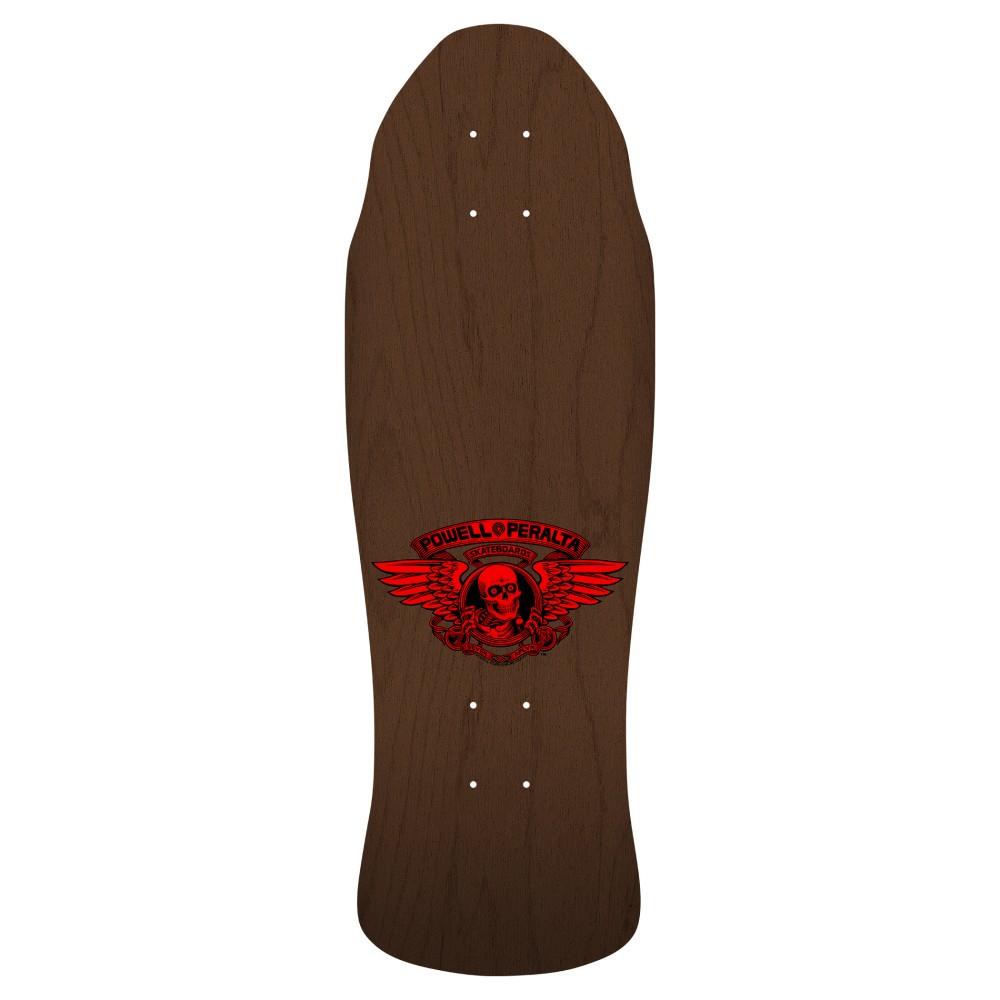 Powell Peralta Steve Caballero Street Dragon '21' Red Brown Stain Skateboard Deck 9.625"