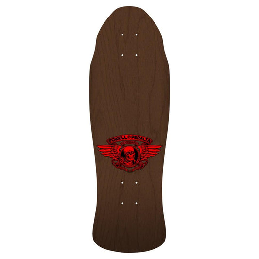 Powell Peralta Steve Caballero Street Dragon '21' Red Brown Stain Skateboard Deck 9.625"