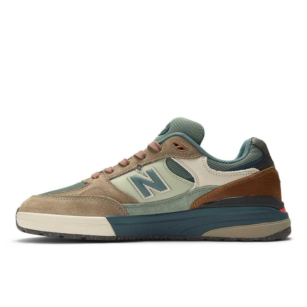 New Balance Numeric Andrew Reynolds 933 Mushroom New Spruce Skate Shoes