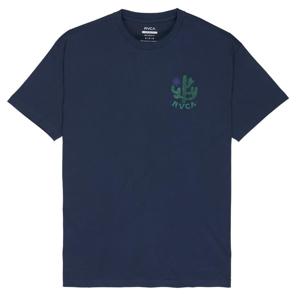 RVCA Sanctum Short Sleeve T-Shirt Moody Blue
