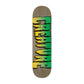 Creature Team Skateboard Deck Logo Stumps Assorted Black Yellow Green 8.8"