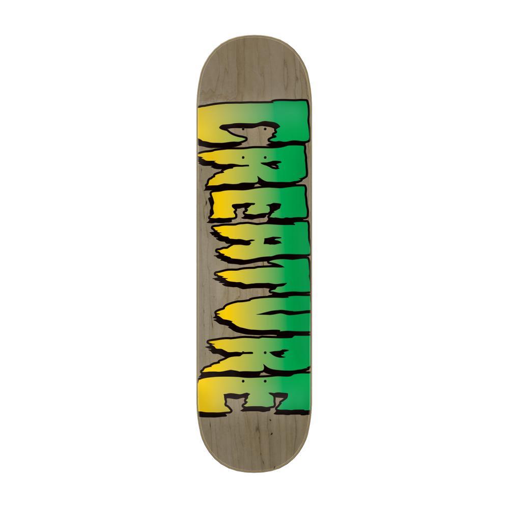Creature Team Skateboard Deck Logo Stumps Assorted Black Yellow Green 8.8"