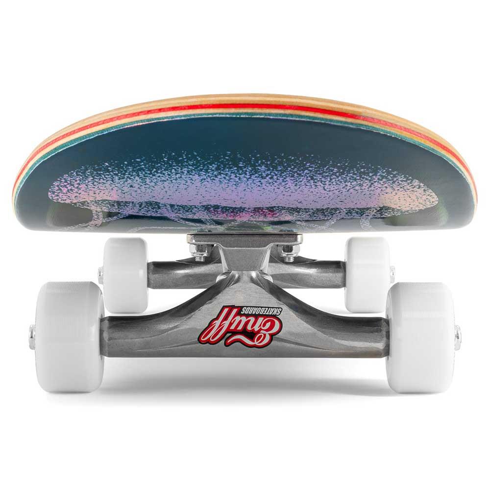 Enuff Abyss Hologram Jellyfish Complete Skateboard Super Soft 85A Wheels 8"