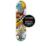 Enuff Meltworld Confused Complete Skateboard Super Soft 85A Wheels 7.75"