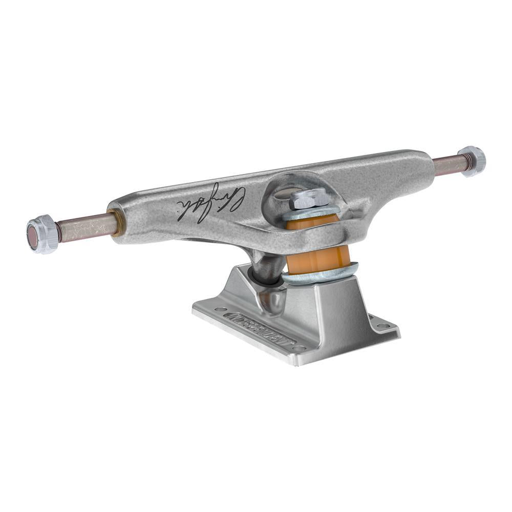 Indy Forged Titanium Skateboard Truck Chris Joslin Sticker Slap Silver 169mm 9"