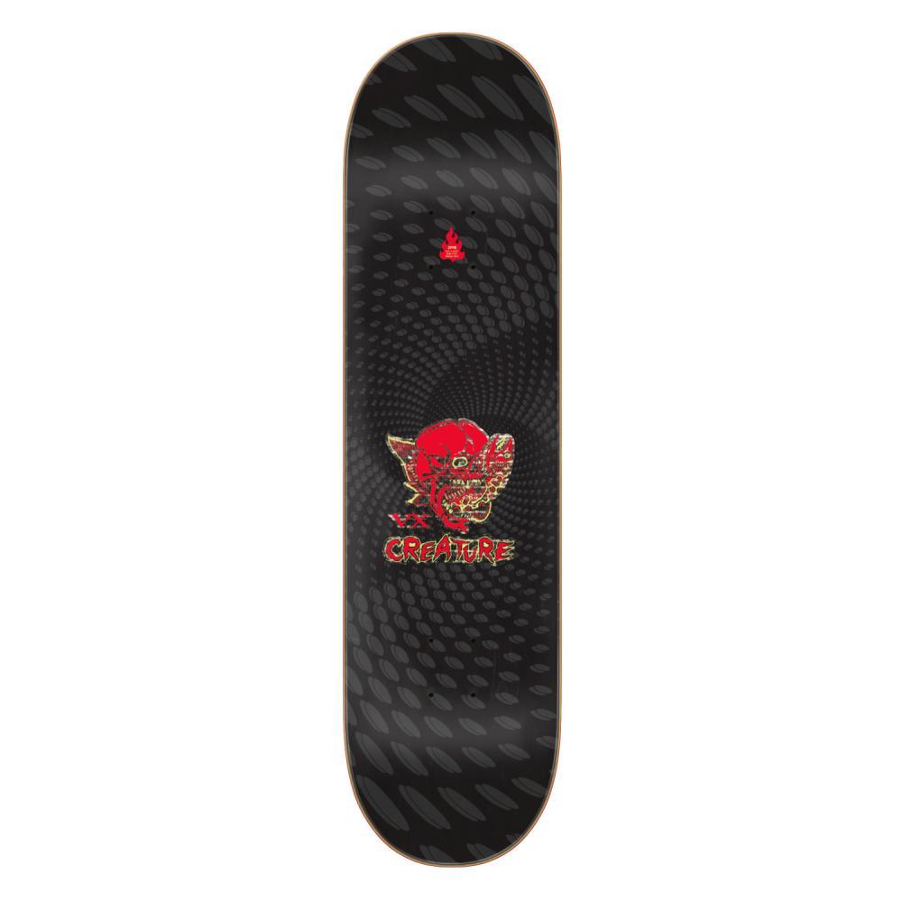 Creature VX Skateboard Deck Gravette Fiend Flash Red Multi 8.3"