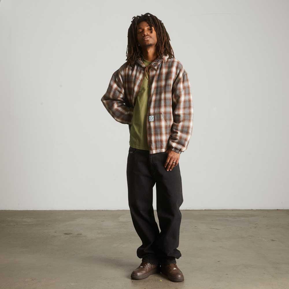 Huf Durango Work Jacket Dark Brown