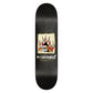 Krooked Skateboard Deck Worrest Chain Frame Black 8.3"